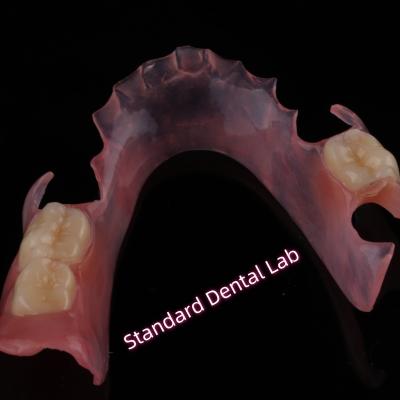 China Esthetic Flexible Valplast Dental Partials Acrylic Partial Denture for sale