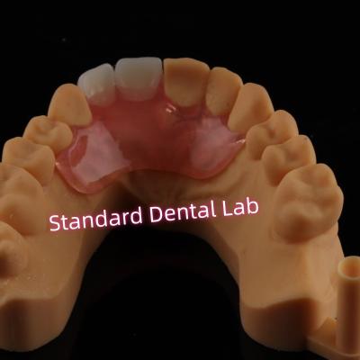 China Dentário Valplast Dentes flexíveis de barbatanas Dentes parciais removíveis à venda