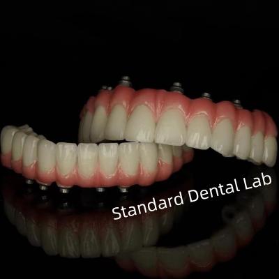 China Implant Screw Cement Retained Dental Restorations from Standard Dental Lab for sale