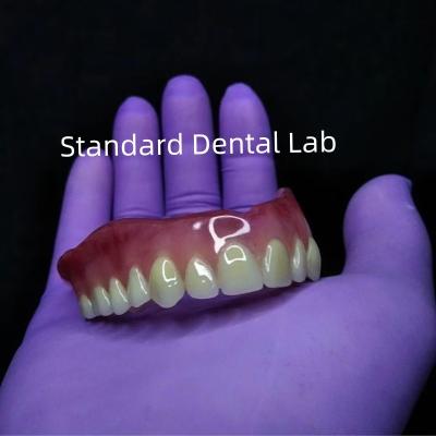 China Dental Removable Acrylic Denture Ivoclar Full Denture Acrylic Teeth for sale