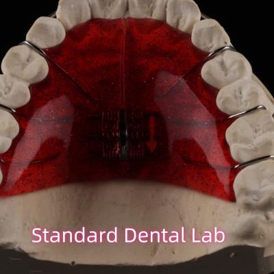 China CE Dental Rojo Ortodoncia Dientes Palatales Expansión de tornillo estable Expansión en venta