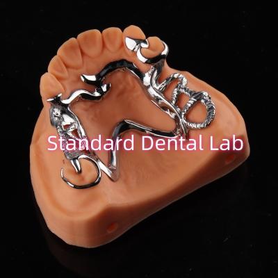 China Cobalt Chrome Framework Ni Be Free removable dental prosthesis China Dental Lab for sale