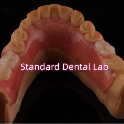 China High Esthetic Flexible Valplast Partial Denture Easy To Clean for sale