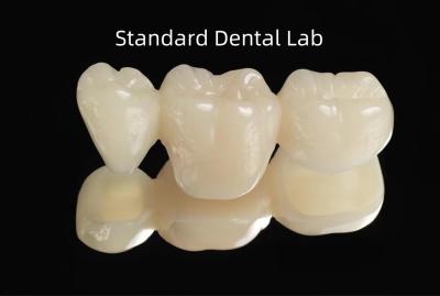 China CAD CAM Empty PMMA Provisional Dental Temporary Bridge for sale