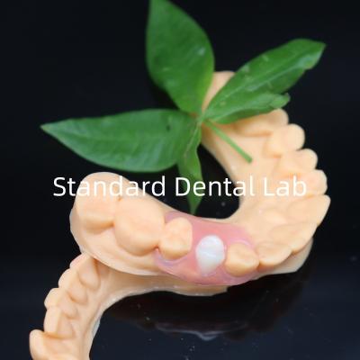 China Esthetic Valplast Flexible Dentures with Free Redo Policy in 3 Days China Dental Lab for sale