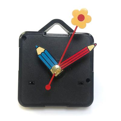 China Clock movement fashion wall clock movement fashion quartz clock core color mute sweep needle for sale