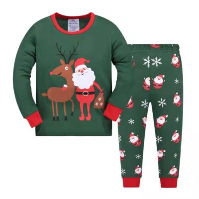 China Polyester/Cotton Baby Christmas Costume Kid Clothes Autumn And Winter Bottoming Shirt Cotton Long Sleeve Crew Neck Clothes for sale