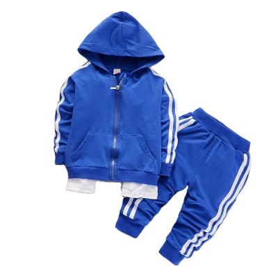 China Fashion Children Clothes Spring Autumn Boys Girls Clothing Toddler Outfit Sweatshirt Set 1 2 3 4 Years Old Kids Sports Wear Tracksuit for sale