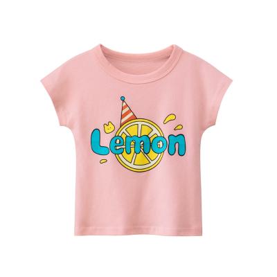 China High Quality Organic Promotional Prices Baby Clothes Moisture Cotton Children Wholesale Wicking Print T-shirt for sale