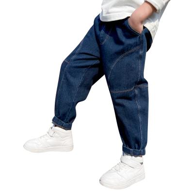 China Colorfast Fade Proof Boy Cotton Pants kids pants bag quantity casual jeans autumn and winter casual pants scratches resistance Colorfast for sale