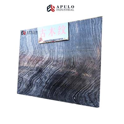 China Modern Black White Stripe Marble Tile Modern Black Forest Home Exterior Walls Stone Black Marble Toilet for sale