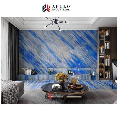 China Modern Natural Stone Marble For Bedroom 1Premium Azul Macaubas Marble Slabs Blue And Tiles Lava Rocks Stone Veneer White Marble for sale