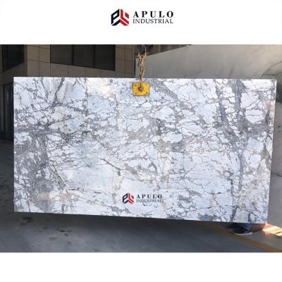 China de bianco de iceberg marble tile invisible gray river from china modern factory direct fantastic gray white marble/invisiable snow for sale