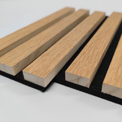 China Highly Efficient Sound Absorption Modern Decorative Wood Slat Panels Akustik Woodupp Akupanel Panel Akoestische Panelen Hotel Kitchen Ceiling Wall Panel for sale