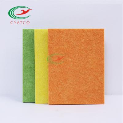 China Highly Efficient Sound Absorption Free Sample High Density PET Felt Acoustic Acoustic Panels Wall Cladding Panel Polyester Fiber Acoustic Acoustic Panel for sale