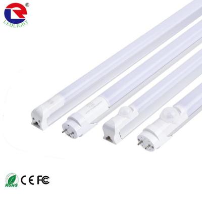 China Wholesale Desktop Microwave Detector LED T8 Tube Integrated Light 18w For Corridor Sensor Light Led Light 4ft for sale