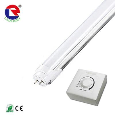 China Residential CE approved triac t8 dimmable led tube light 120cm 150cm factory price for sale