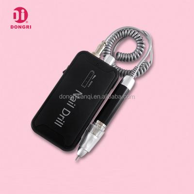 China ABS Plastic + Metal Cordless OEM Nail Drill Cordless Electric Rechargeable Nail Drill Machine for sale