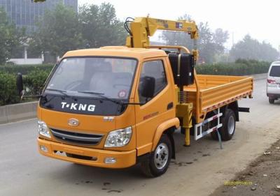 China High Capacity 7 Ton Truck Loader Crane For Construction ISO Standard for sale