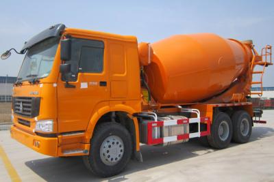 China HOWO 10 rijdt Concrete Mixervrachtwagen 10 kubieke meter 336hp voor de Gele kleur van de Kongo 6X4 Te koop