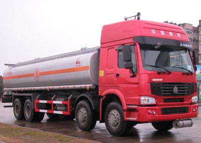 China Carbon steel , stainless steel , Aluminum 25000L fuel tank trailer / tank truck transport for sale