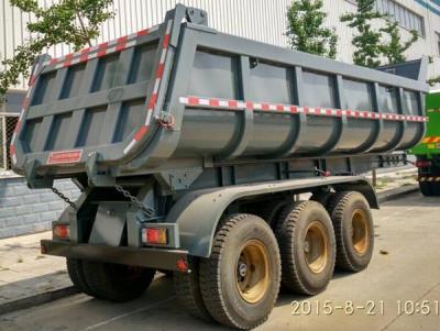 China Multi Sized Load Trail Dump Utility Trailer Voor Base Rock bovengrond Asfalt, Truck Dump Trailers Te koop