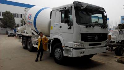 China SINOTRUK concrete mixervrachtwagen 6x4 10CBM Eton of Bonfiglioli-pomp/verminderingsdoos/Motor Te koop