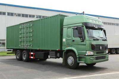 China Sinotruk Howo Refrigerator Box Truck 6x4 With Howo 76 Standard Cabin for sale