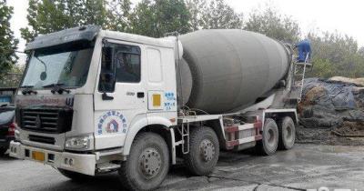 China Drum Mixer Concrete Truck 16cbm , Concrete Transport Truck With Imported Pump for sale