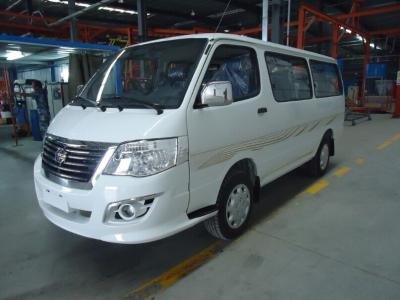 China Het hoge Luxueuze Witte Mini Bus Van With Luchtkussen van de Lagercapaciteit Te koop