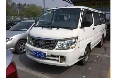 China 2.5 Diesel 2.7 Petrol Coaster Bus , Standart Roof Mini Bus van For Tourist for sale