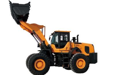 China Engineering And Construction Medium Wheel Loader , Compact Tractor Loader for sale