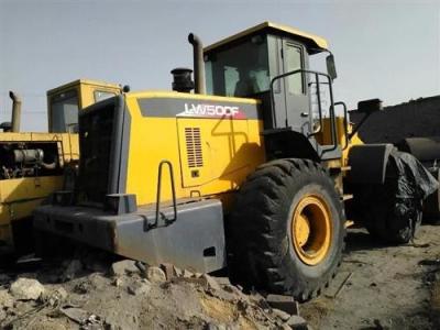 China Yellow Large Wheel Loaders , Front Wheel Loader Side Dump Bucket for sale