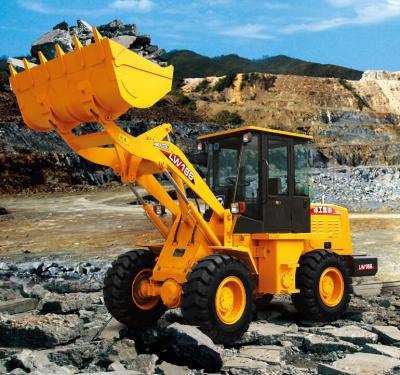 China CE / EPA Certified Compact Wheel Loader With Water Tank Anti - Dust Structure for sale