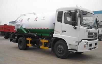 China Dongfeng 4x2 3000-10000 Liter spezieller Zweck-LKW-Vakuumabwasser-Saugtanklastzug- zu verkaufen