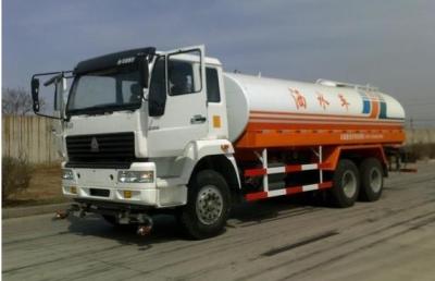 China Water Sprinkling Tank Truck Trailer SINOTRUK HOWO LHD 6X4 15-20CBM For Pesticide Spraying for sale