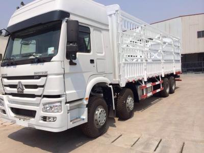 China Warehouse Type Cargo Stake Truck SINOTRUK HOWO 8X4 LHD Euro2 371HP General Cargo Trucks for sale