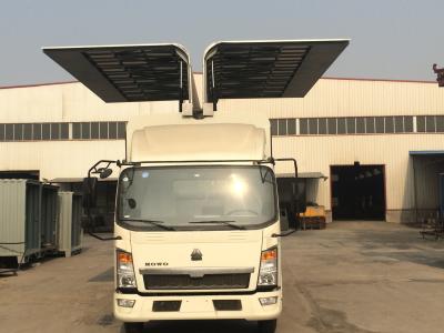 China Sinotruk HOWO Small Cargo Truck 6*4 2 Tons Wingspan Truck for Transporting Cargo for sale