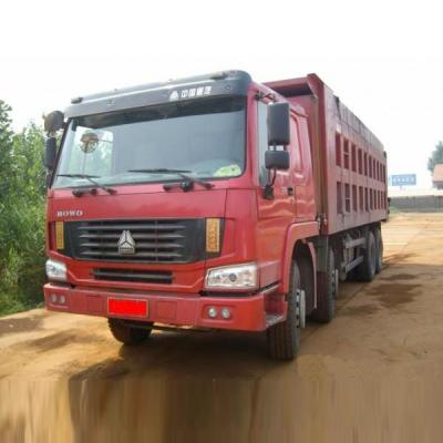 China 30 - 40 SINOTRUK-Hochleistungstonnen Kipplaster-371HP 8X4 für ladendes Baumaterial zu verkaufen