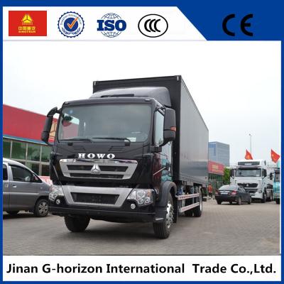 China 336HP Van Cargo Truck SINOTRUK HOWO 4X2 Euro 2 Lorry Vehicle Heavy Cargo Truck for sale