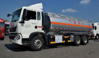 China 22cbm Fuel Oil Delivery Truck with 336 Hp engine , RHD optional Oil Tank Trailer for sale