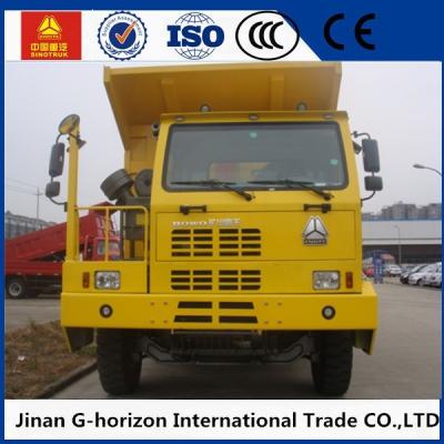 China High Strength Skeleton Cab ZZ5707S3840AJ Mining Tipper Dump Truck White Yellow Red for sale