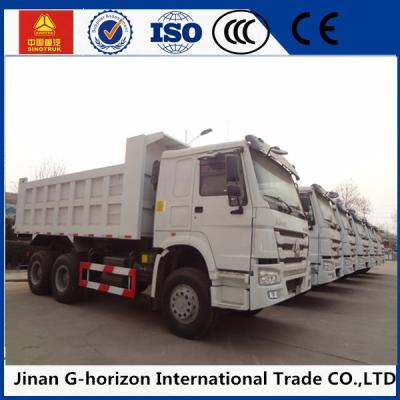 China Hochleistungskipplaster-Kipper-weißes Rot 371hp Lhd Rhd Sinotruk Howo 6*4 zu verkaufen