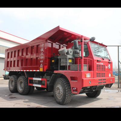 China SINOTRUK HOWO 420 Hp Heavy Duty Dump Truck / Mining Dump Truck 70 Ton Loading Capacity for sale