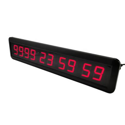 China FOLDER Led Digital Display 1.8 Inch 9999 Days Countdown Timer Wall Clock for sale