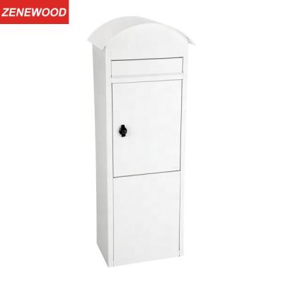 China Zenewood Newcomers Steel Outdoor Standing Mailbox Letter Box /W0905A for sale