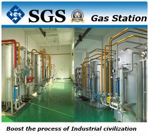 China Protective Nitrogen / Hydrogen Gas Station Equipment For Copper Line / Cooper Bar for sale