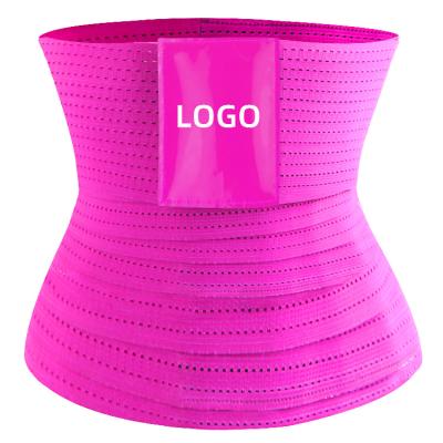 China Waist Trainer Mesh Rubber Band Tummy Control Shape Wear But Pusher Wrap Waist Trainer Shaper for sale