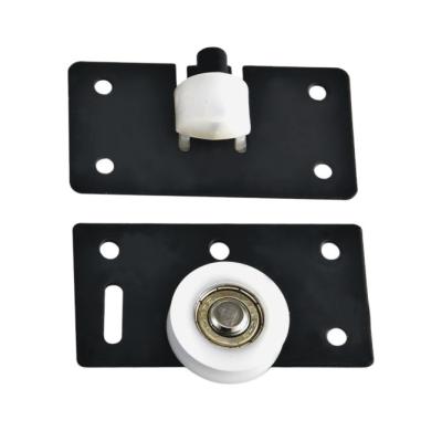 China Low Noise Commercial Adjustable Fit Closet Sliding Door Roller Soft Closing Wheel for sale