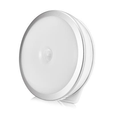 China 1.2 W Motion Sensor Front Door Light , Round Indoor Motion Sensor Ceiling Light for sale